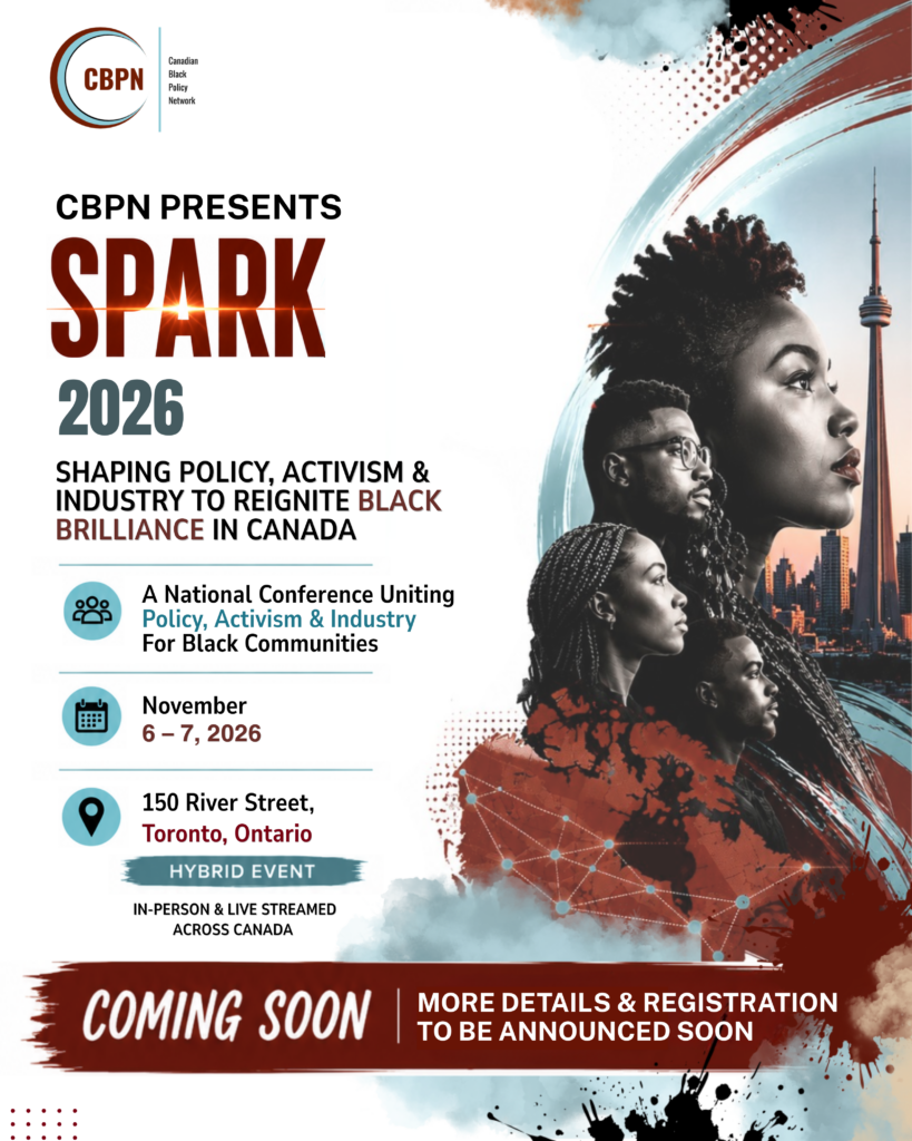 SPARK 2026: Canadian Black Policy Conference